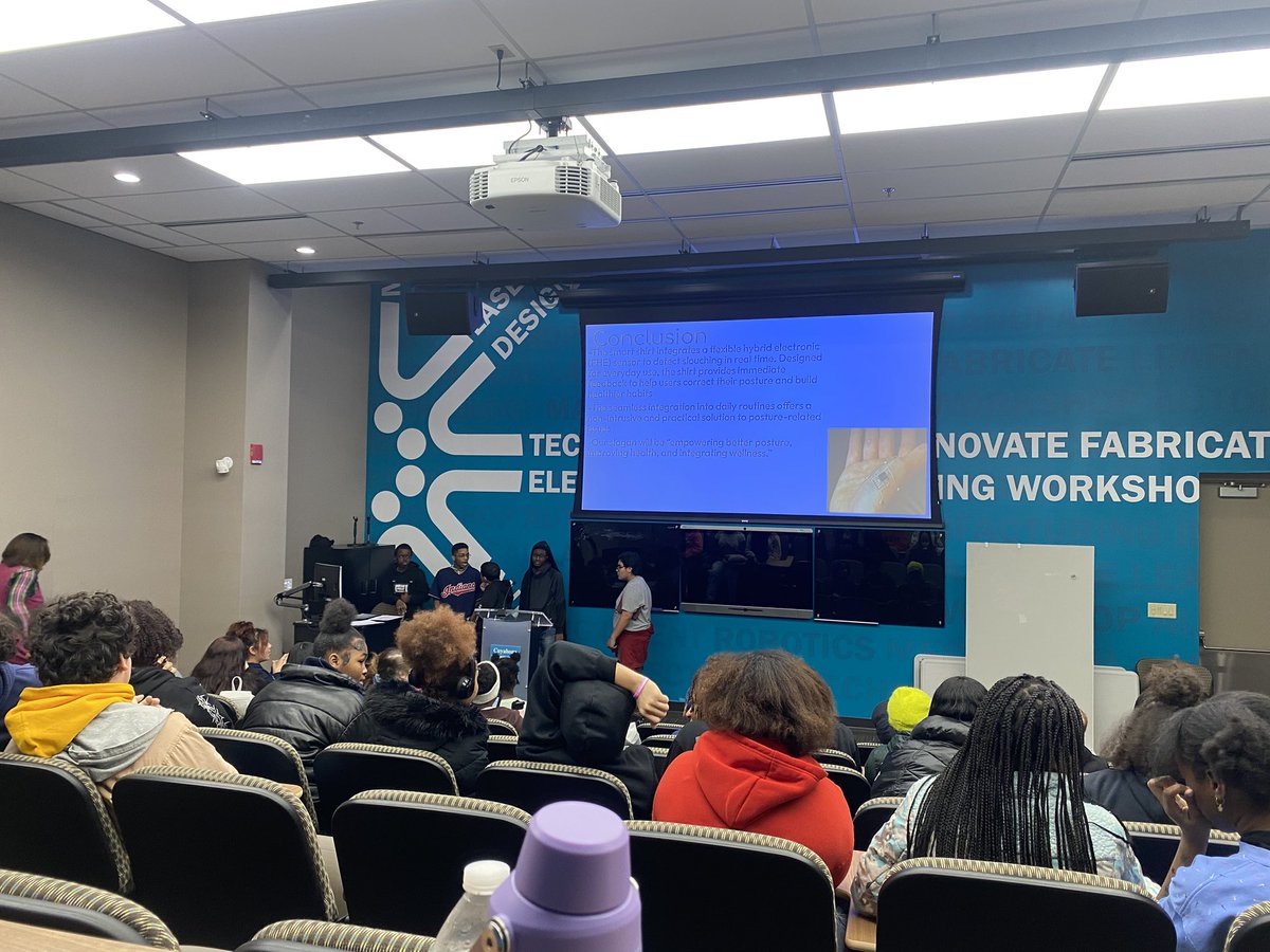 tzelwin's tweet photo. Scholars @OrchardSTEM @CLEMetroSchools attended @TriCedu for an express FlexFactor Demonstration of Learning project. They solved problems, presented solutions collaboratively and listened critically. https://t.co/ipOpsCRuKn