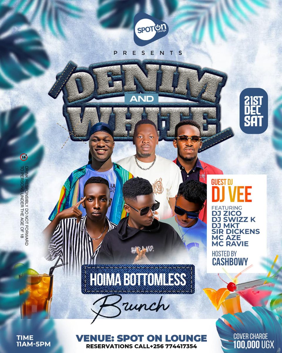Weekend plots 📌 
📌Friday -Kiboga people in ur town 
📌Saturday- Masindi people in ur &amp; denim white party at spot-on lounge hoima 
#deejayMKT