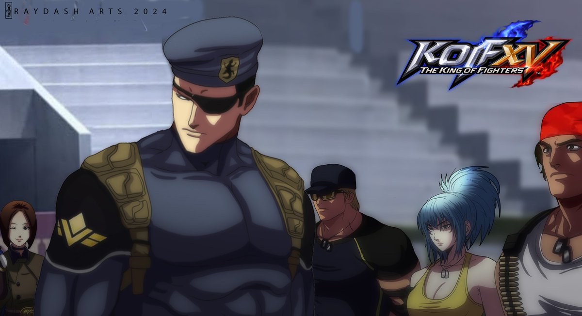 Raydash30's tweet image. #ikariwarriors #kof