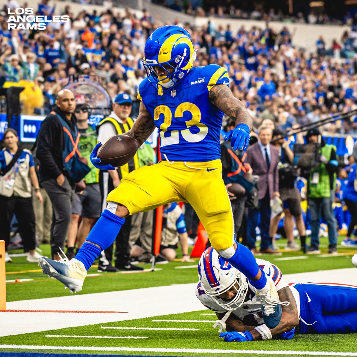 RamsCommunity's tweet photo. A game changer on + off the field. 

🔁 1 REPOST = 🗳️1 VOTE 
#WPMOYChallenge  | @KyrenWilliams23 https://t.co/ihRqFQJHcH