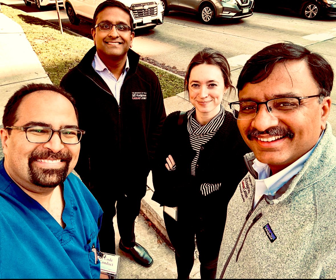 Naveen Pemmaraju, MD (@doctorpemm) on Twitter photo #LeukemiaDreamTeam | ✅ An important meeting of the minds. Discussing brand new research ideas 💡 for 2025 together! <a href="/doctorpemm/">Naveen Pemmaraju, MD</a> <a href="/TapKadia/">Tapan Kadia</a> <a href="/HannahGoulart/">Hannah Goulart</a> <a href="/NitinJainMD/">Nitin Jain</a> | #leusm #MPNSM #BPDCN #endcancer | <a href="/MDAndersonNews/">MD Anderson Cancer Center</a> 🙌 #LeukemiaDreamTeam | ✅ An important meeting of the minds. Discussing brand new research ideas 💡 for 2025 together! <a href="/doctorpemm/">Naveen Pemmaraju, MD</a> <a href="/TapKadia/">Tapan Kadia</a> <a href="/HannahGoulart/">Hannah Goulart</a> <a href="/NitinJainMD/">Nitin Jain</a> | #leusm #MPNSM #BPDCN #endcancer | <a href="/MDAndersonNews/">MD Anderson Cancer Center</a> 🙌