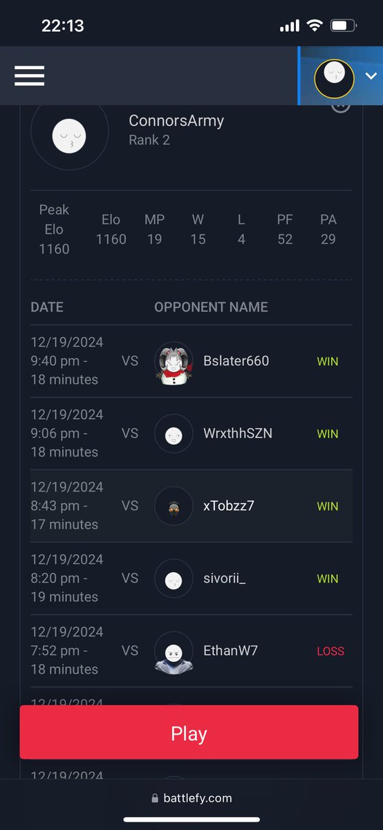 Madconnor6's tweet photo. Very good last day of eprem qualifiers. Let’s see what’s happens in January
#eprem #epremierleague https://t.co/pZzKKPMShc