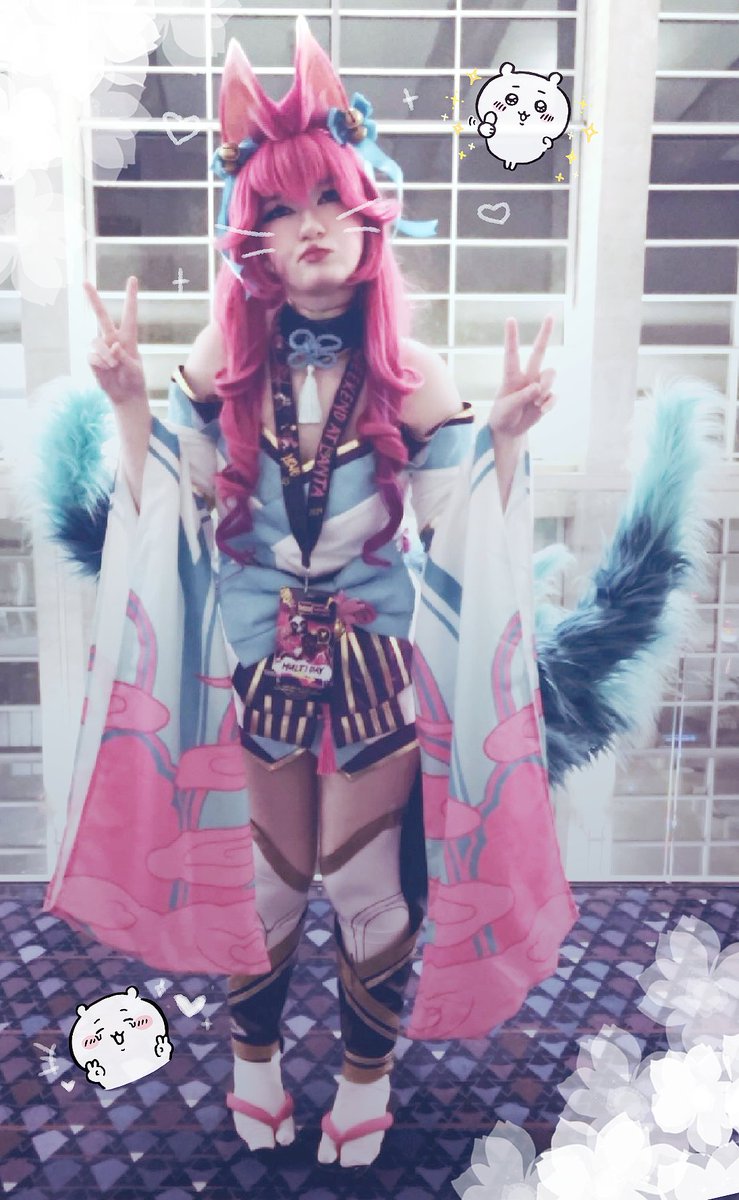abysslilies's tweet image. the official namiko ahri cosplay debut
#leagueoflegends #ahri