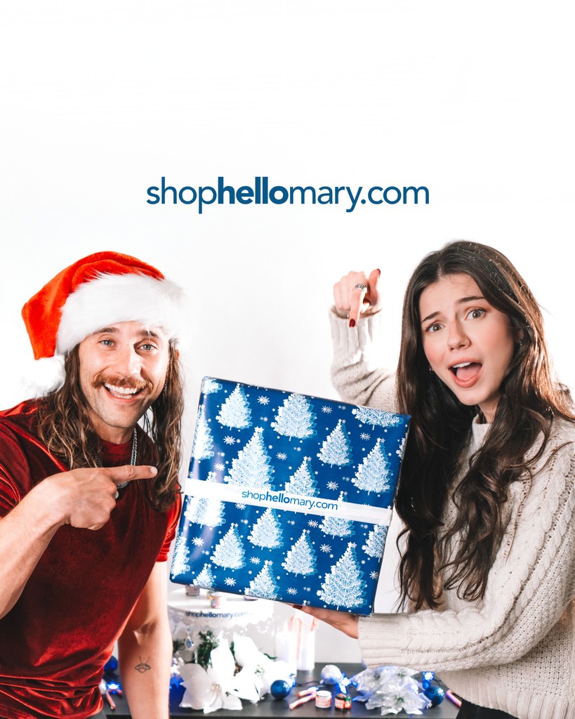 ShopHelloMary's tweet photo. Celebrate the season’s magic, all week long. 💙✨ #SeasonOfMagic #JoyfulDays https://t.co/2V0aBj42TK