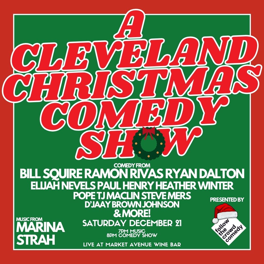 Join us for "A Cleveland Christmas Comedy Show," a night filled with laughter and holiday cheer, presented by Follow The Crowd Comedy! 

eventbrite.com/e/a-cleveland-…