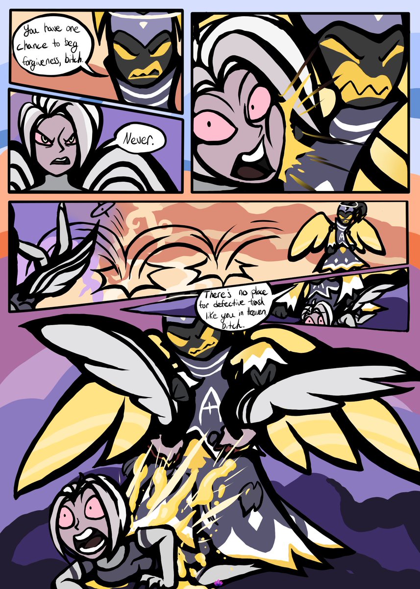 CelestialL0tus's tweet photo. Day of the Fall Page 11

#hazbinhotel #fanart #hazbinhotelfanart #hazbinhotelfancomic https://t.co/DvjdmQIico