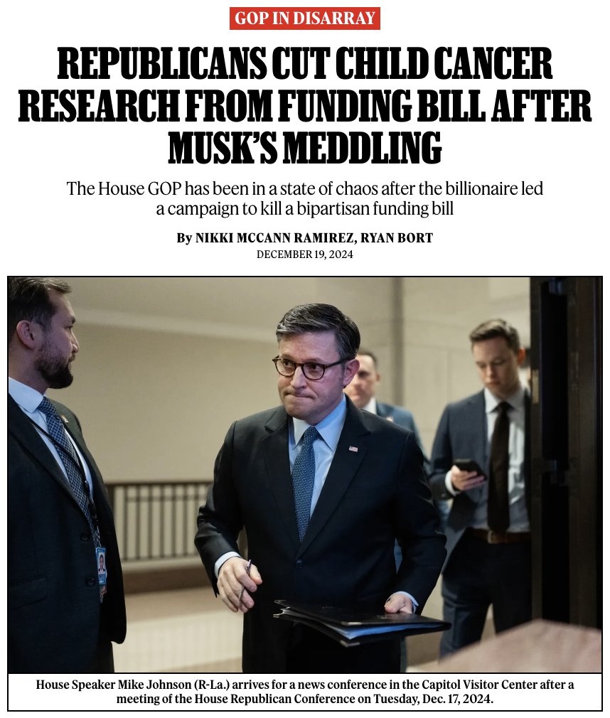 RollingStone's tweet photo. The new stripped-down funding bill proposed on Thursday is literally throwing out the baby with the bathwater. 

Story: https://t.co/avxHvl9cXy https://t.co/gcZOlYL2p3