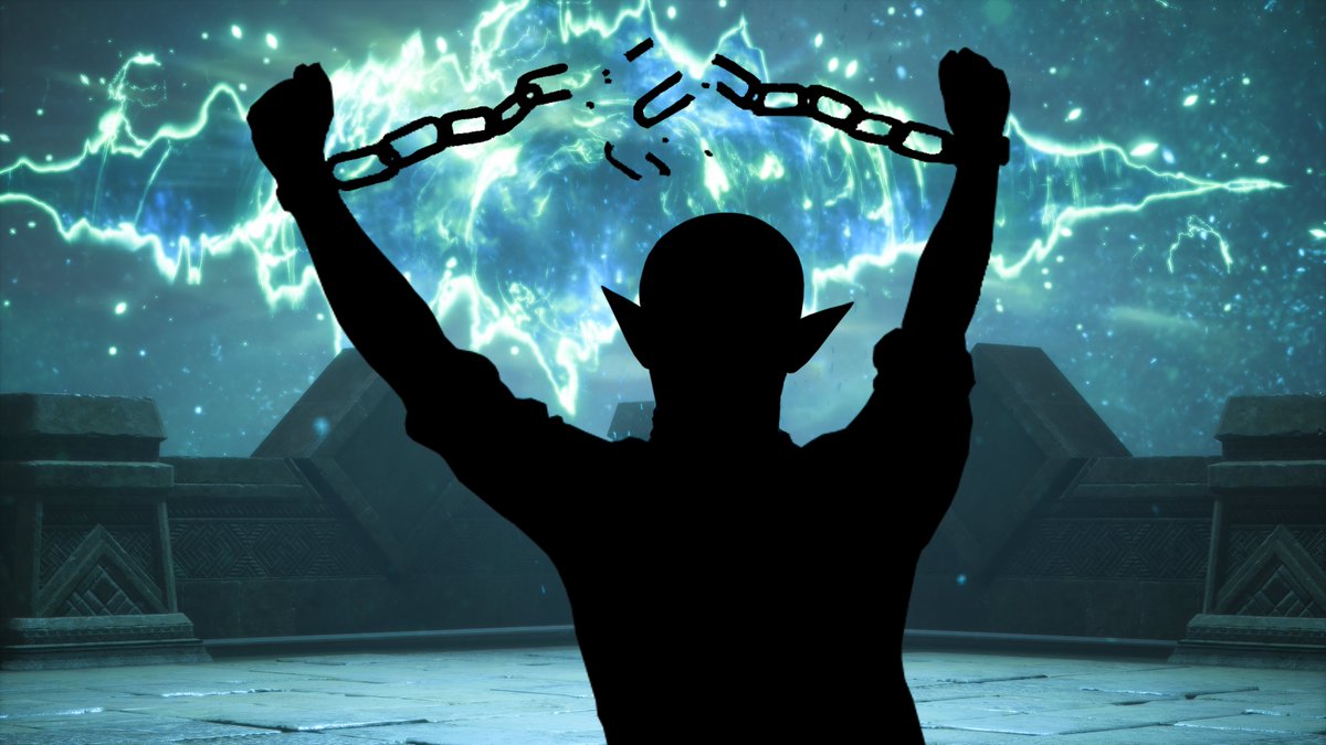 _coromoor's tweet image. #veilguardspoilers
"I release you from my service"