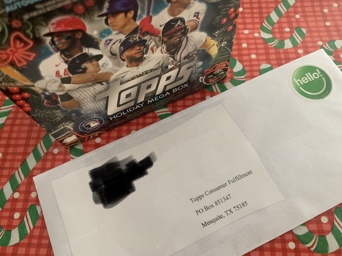 GassyGrapher's tweet image. Submitting my 3rd Missing Hit form to @Topps out of 4 Holiday megas that I’ve opened!!! Sadly, this is a product geared towards kids &amp;amp; young collectors. #Inexcusable #TheToppsThatStoleXmas