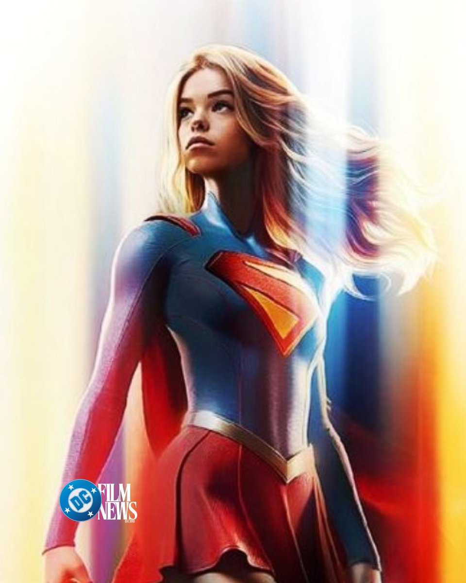 DCFilmNews's tweet photo. James Gunn says ‘SUPERGIRL: WOMAN OF TOMORROW’ starts shooting in a couple of weeks! 

(Art by @MegaversoPop) https://t.co/dolXlD76qB