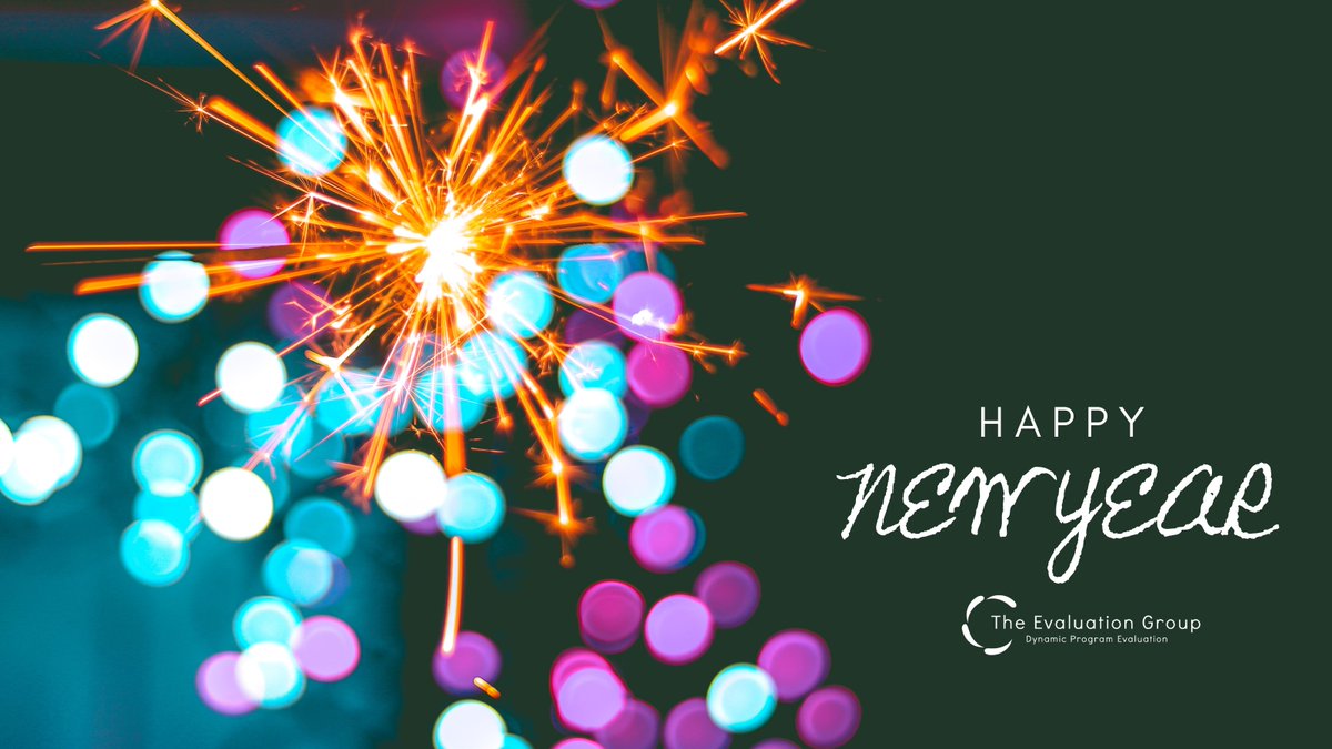 As we welcome the new year, we're eager to embrace the opportunities that lie ahead, continuing to create a positive impact through collaboration and thoughtful evaluation. Here's to a year filled with growth, progress, and meaningful change! 🎉✨evaluationgroup.com