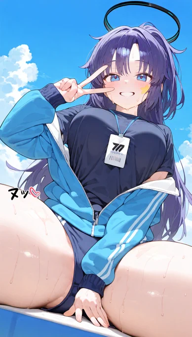 体操服ユウカ 引いたに決まってんじゃん #ブルアカ