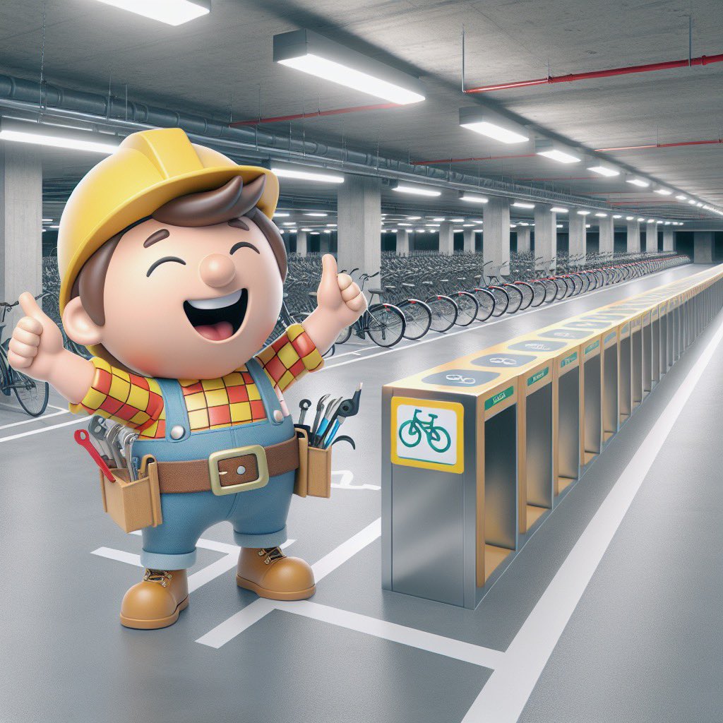 Danke AfV!
Danke BezReg!
Danke Bund!
Danke Europäische Union!
Danke @SPDBielefeld <a href="/bielefeldgruen/">GRÜNE Bielefeld</a> <a href="/DieLinkeBi/">Die Linke Bielefeld</a> <a href="/CDUBielefeld/">CDU Bielefeld</a> <a href="/Lokaldemokratie/">Lokaldemokratie in Bielefeld</a> !
Danke <a href="/ADFC_Bielefeld/">ADFC Bielefeld</a>

1500 Stellplätze für die Radstation am Hbf Bi
#danke #verkehrswende #EFRE #feiertage
Bild mit KI erstellt