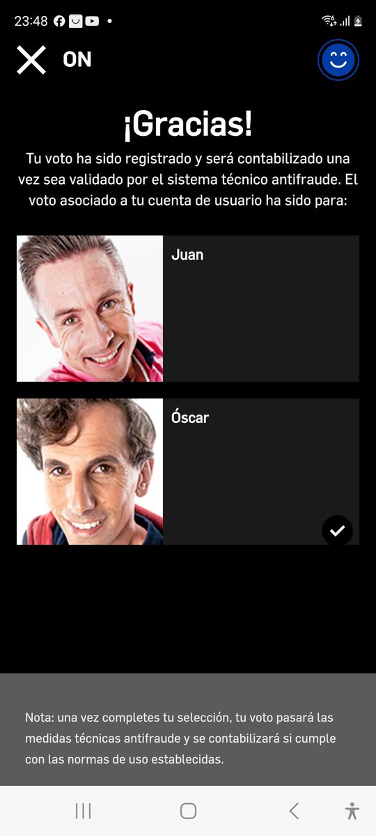 mayjo65's tweet photo. Por el team azul #GHfinal https://t.co/0ApNoO06ho