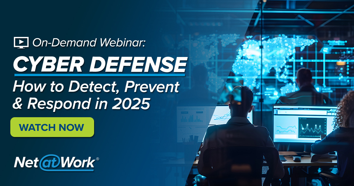 #ICYMI now available on-demand: #CyberDefense - How to Detect, Prevent &amp; Respond in 2025.
Learn how you can easily adapt and improve your #cyberdefense strategy.
🖥️ Watch it here: tinyurl.com/8csppwy5
Topics include:
☑️A breakdown of how #hackers have evolved their strategies