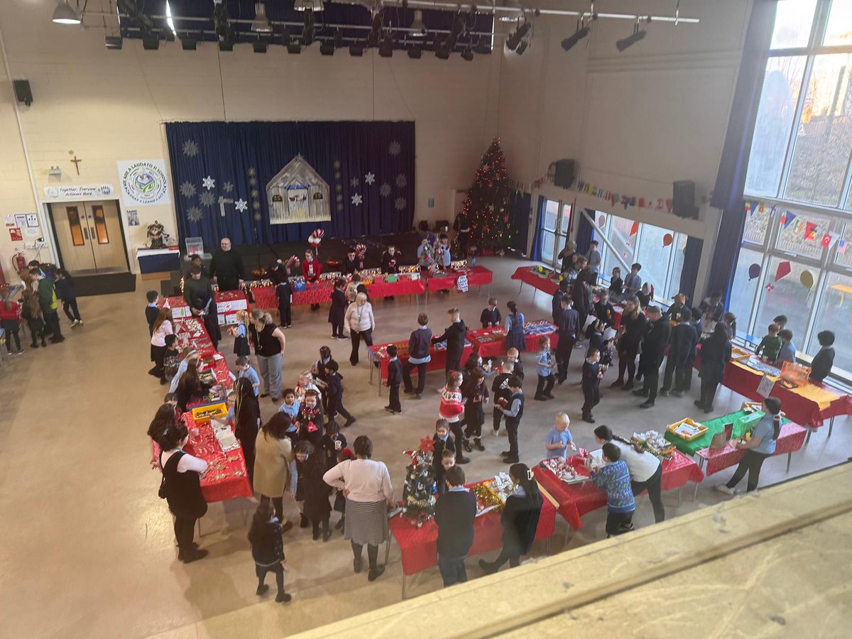 Our Christmas Fayre today was very successful and the pupils were fabulous whether they were selling, buying, helping or haggling! 🎅🏼