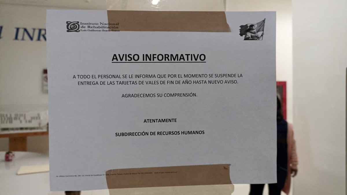 marianapordios's tweet photo. El @INR_MX no tendría que salir de vacaciones hasta resolver el tema de las tarjetas de vales robadas.

Las familias de los trabajadores cuentan con esa prestación.
Resuelvan! https://t.co/faXrvBvE5T