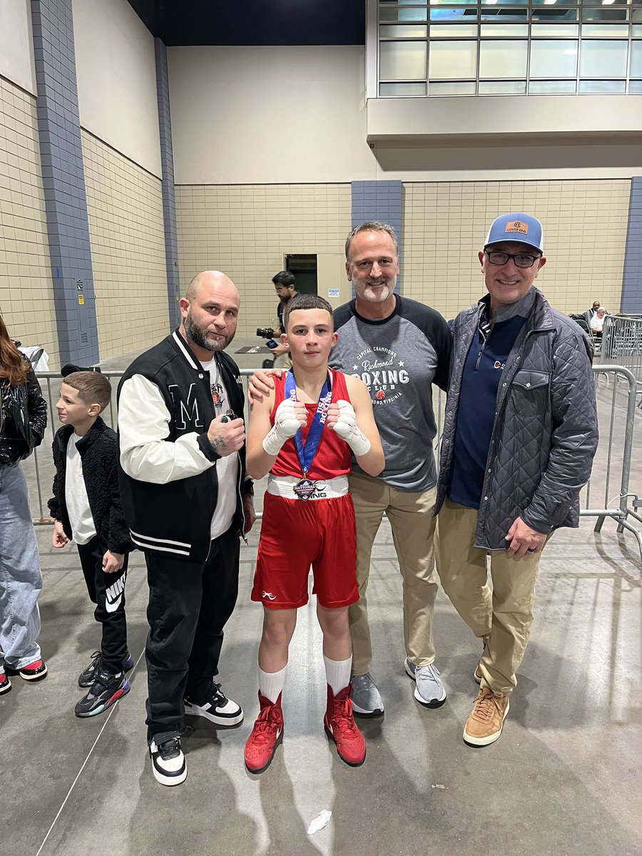 Cover1nonprofit's tweet photo. Our unofficial mascot, Isaiah Rodridguez ,dazzled the crowd &amp; silenced the Motor City Madman at today’s USA National Championships.  We’re all proud of you!
#richmondboxingclub https://t.co/0Cr1Dk7V6a