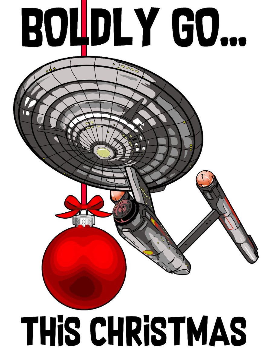 I know it’s early! But merry Christmas to all my fellow Trekkies! 🖖🎄🎅🖖