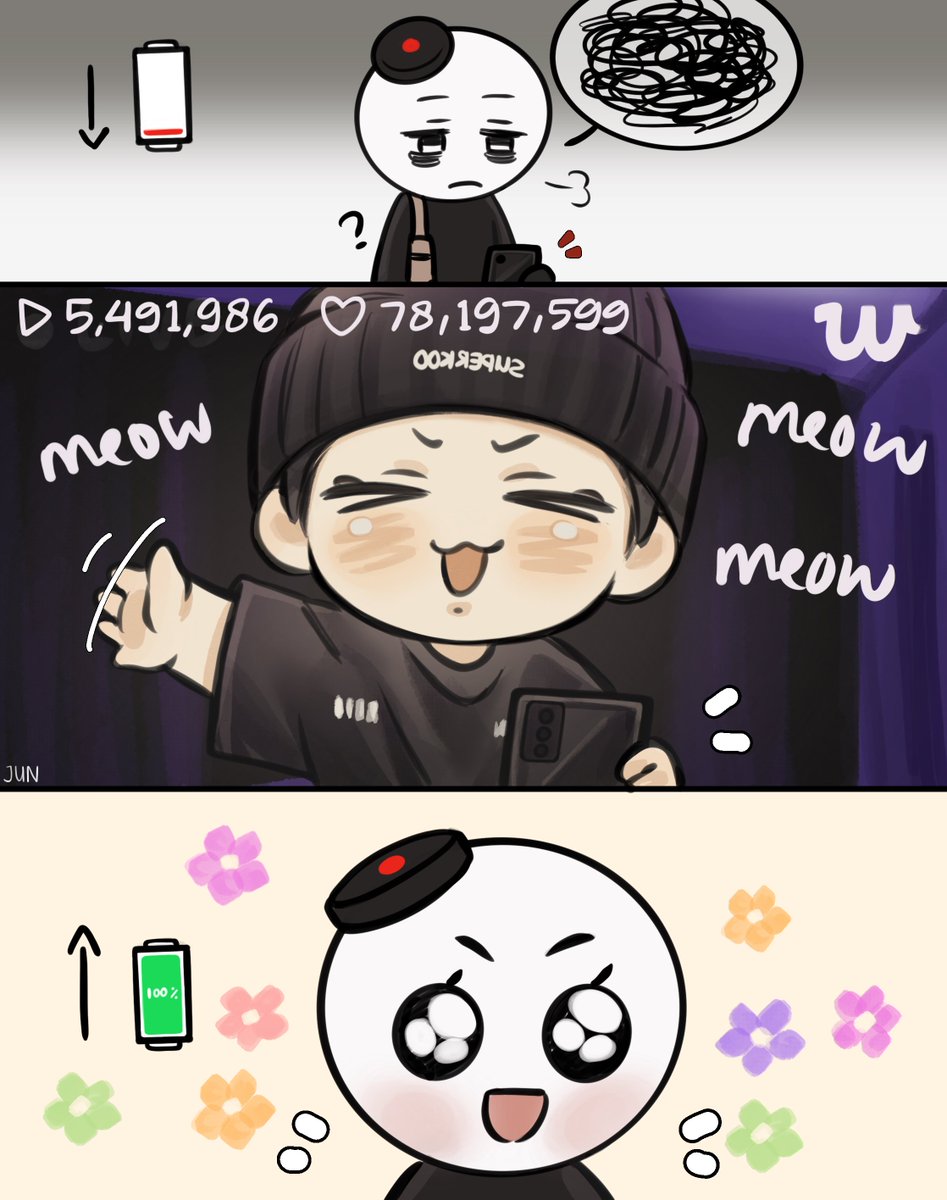 kookiechimm's tweet photo. life before &amp; after watching JK’s live..🥹💜
1% —-> 100% 

#JK ⭐️🐰 https://t.co/AErX3v5fEw