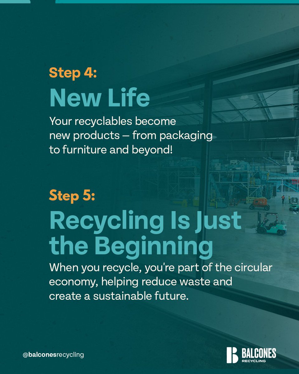 Recycling doesn’t stop when the truck picks up your bin — it’s just the start of an incredible transformation.

See how Balcones turns your recyclables into new materials! ♻️