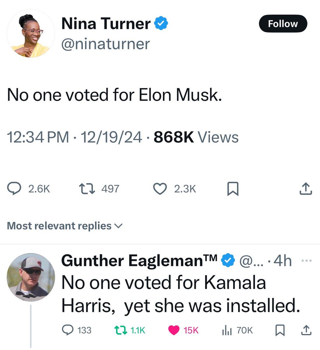 Gunther Eagleman™ tweet media