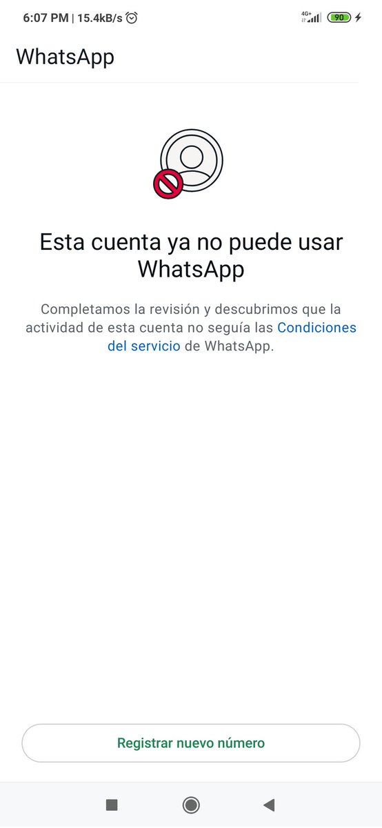 alainreyes2000's tweet photo. @WhatsApp HASTA CUÁNDO NOS VAN A ESTAR IGNORANDO???? HAN BANEADO MUCHÍSIMAS CUENTAS INJUSTAMENTE Y AÚN NO DAN UN INFORME. SE ESTÁN HACIENDO LOS LOCOS, DEN UN COMUNICADO YA. https://t.co/WMeWMjBFyX