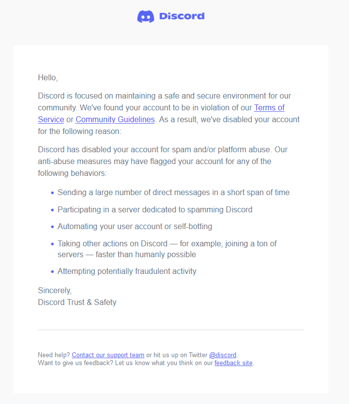 ProwyVR's tweet image. I just got banned from Discord because they claim I’m a spammer—no idea how that happened. If you’ve gotten strange DMs from my account, please ignore them.
@discord_support, could you look into this ASAP? I’m worried my account might have been compromised.
