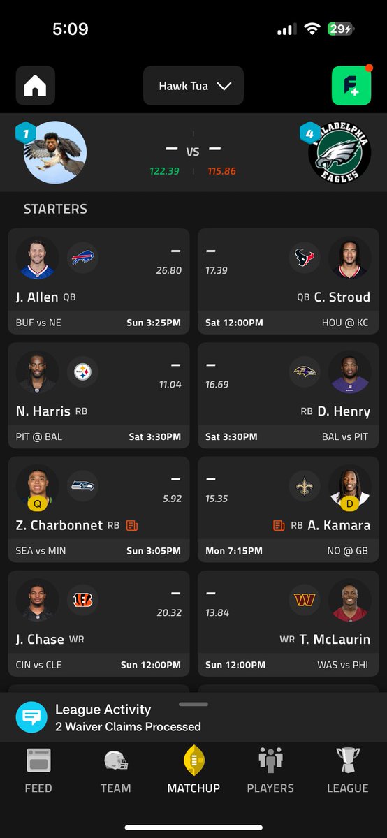 thelastchildx's tweet photo. @NFLFantasy Help!! https://t.co/bEL96bfC49