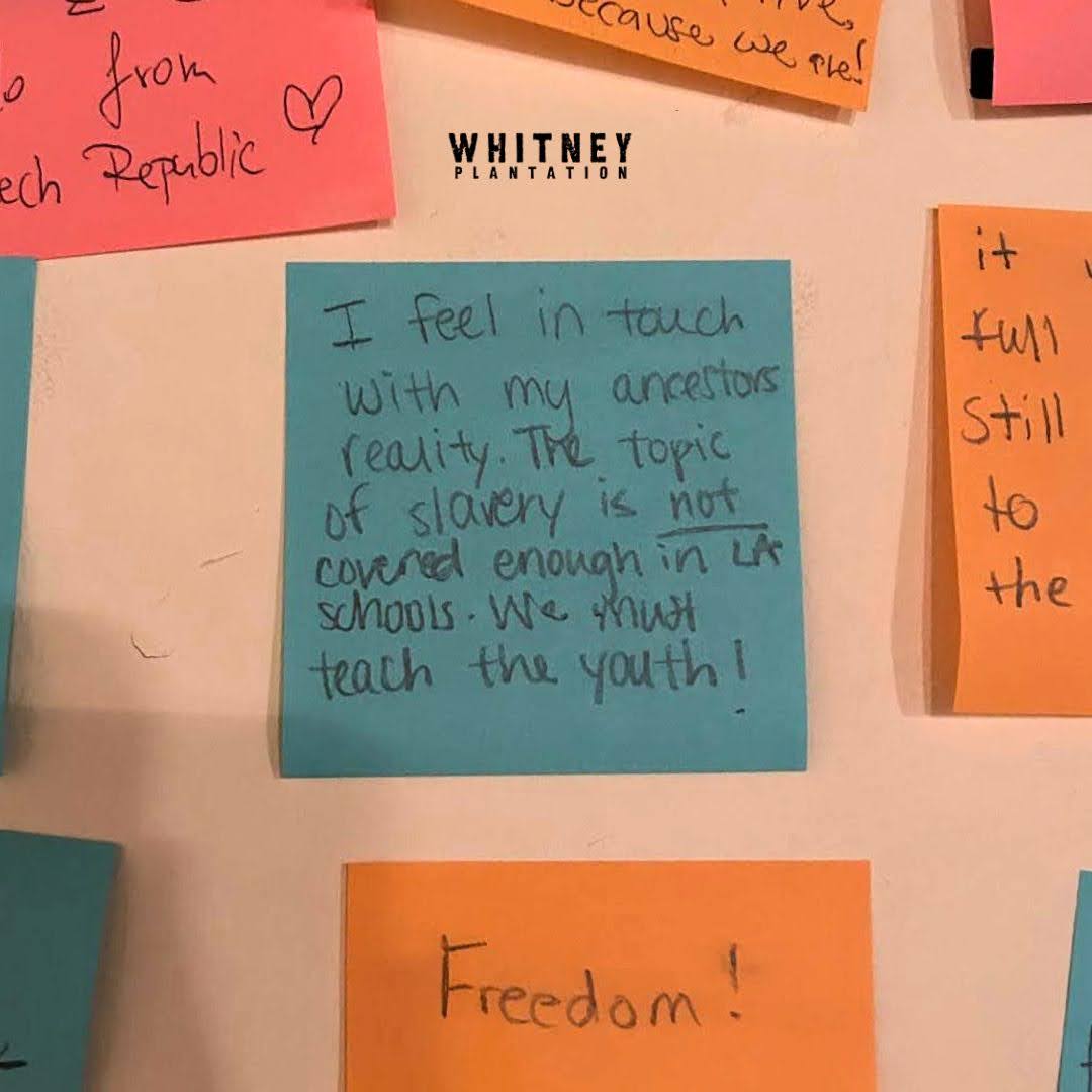 Slavery is often mistaught, oversimplified, or ignored in classrooms across the U.S. But at Whitney Plantation, we’re dedicated to telling the full story of slavery and its enduring impact. #SlaveryEducation #LearnToRemember