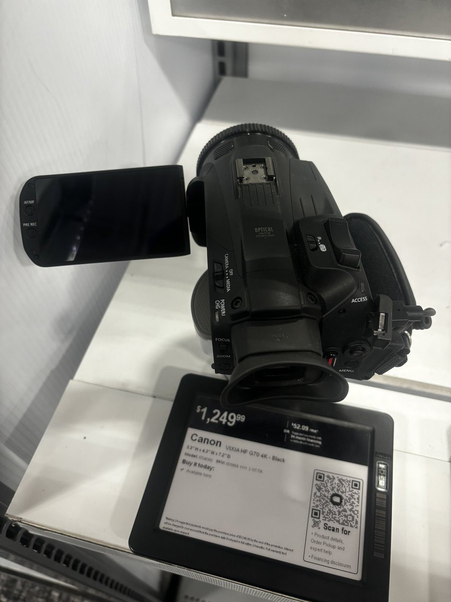 I like twisting all of the preview screens off of the display cameras at Best Buy until they crunch lol