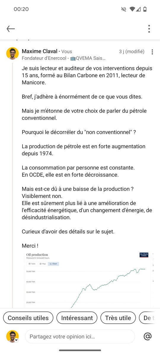 Maxime Claval tweet media