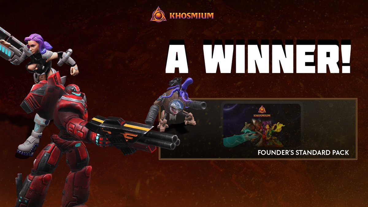 🎉 We Have a Winner! 🎉

Someone have claimed the Founder's Standard Pack💥

But don’t stop here, there’s more to win! 🚀

💎 Feeling lucky? Test your fate on the Khosmium Lucky Spin and claim your own legendary rewards... PS5 Pro? Xbox S?

Spin to win NOW:
