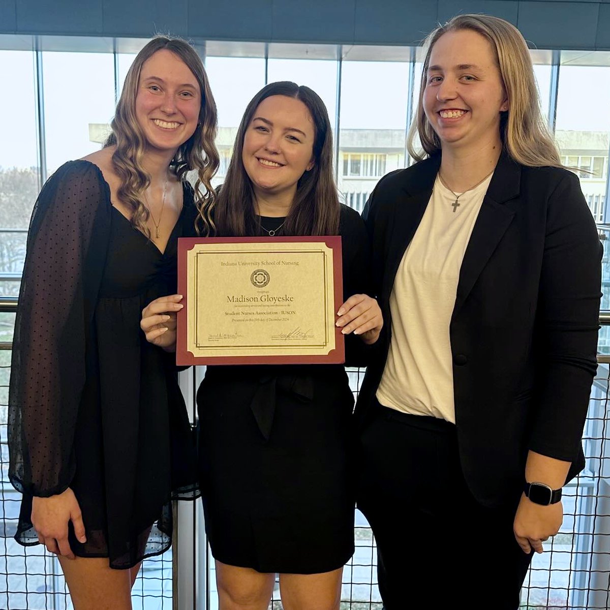 IUnursing's tweet photo. Congrats to our December 2024 Traditional BSN graduates at #IUSON in Indianapolis! ❤️💉🩺 #IUnurses, we’re so proud of your achievements and know you are capable of extraordinary things as you begin your nursing careers. https://t.co/3VDb9JZoEv