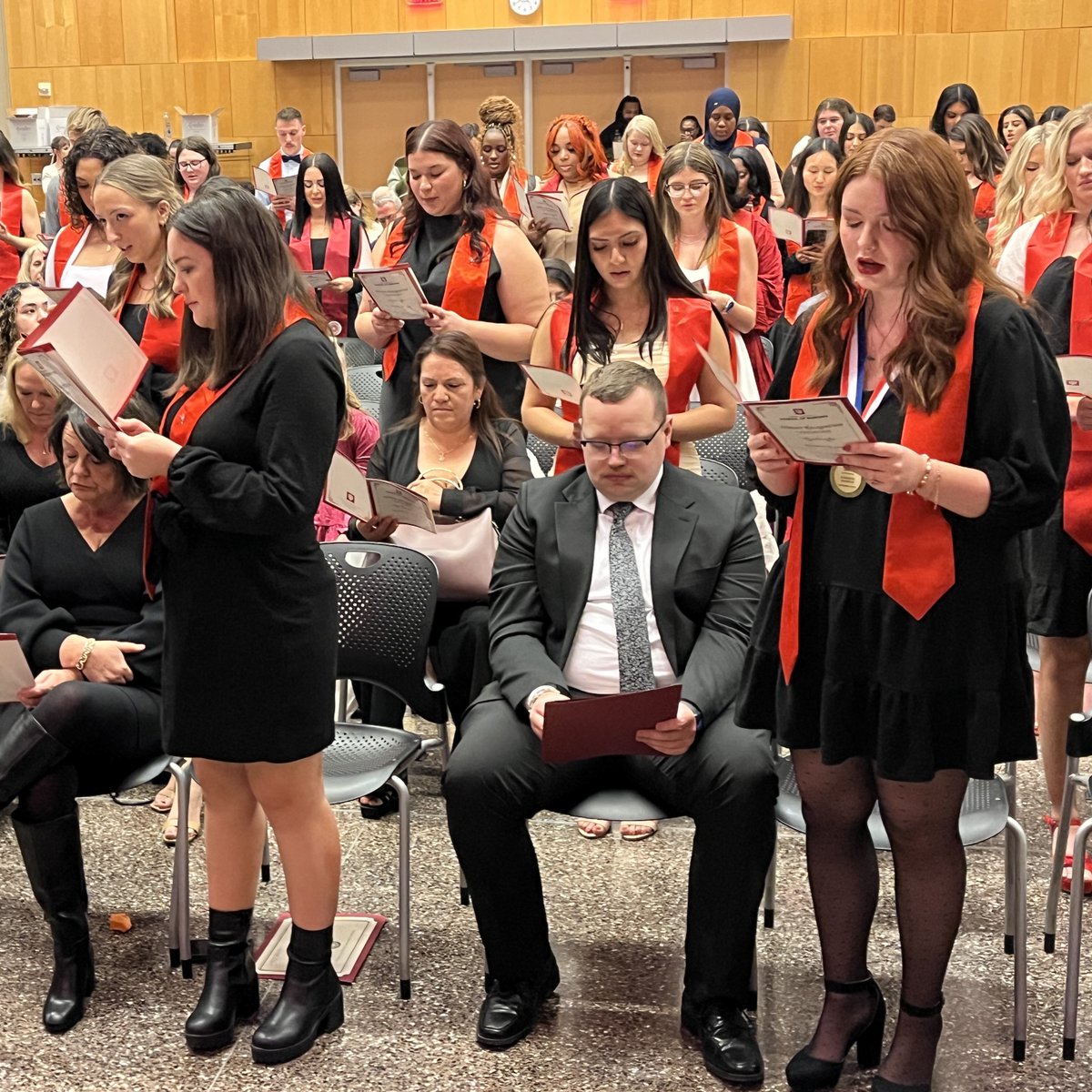 IUnursing's tweet photo. Congrats to our December 2024 Traditional BSN graduates at #IUSON in Indianapolis! ❤️💉🩺 #IUnurses, we’re so proud of your achievements and know you are capable of extraordinary things as you begin your nursing careers. https://t.co/3VDb9JZoEv