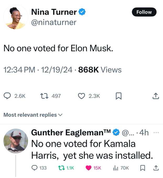 Not Elon Musk tweet media