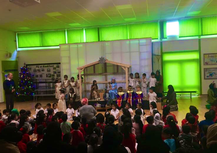 BankfootPrimary's tweet photo. ๐โจ Our Reception and Nursery children did an amazing job in their Christmas Nativity! ๐ญ๐ Such a magical celebration of the season. Well done to all the little stars! โญ๏ธ #ChristmasNativity #SchoolMagic #LittleStars #FestiveFun https://t.co/chOOMI4jHZ