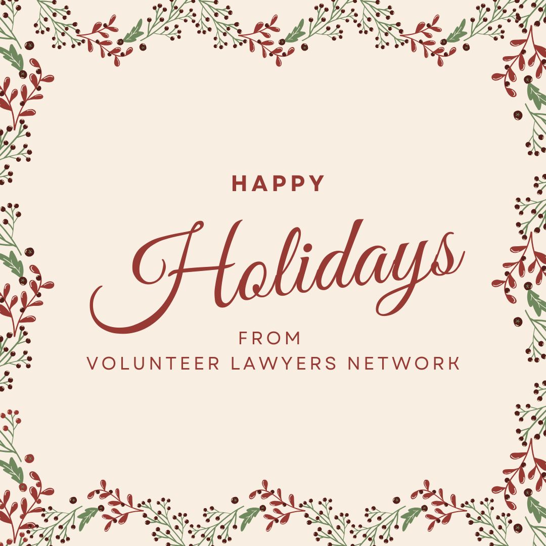 Volunteer Lawyers Network tweet media