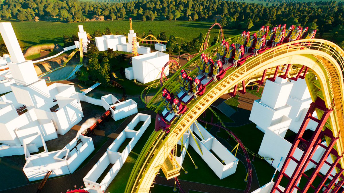 Intamin Wing Coaster PoV youtu.be/errr-3jE1eQ
#PlanetCoaster2