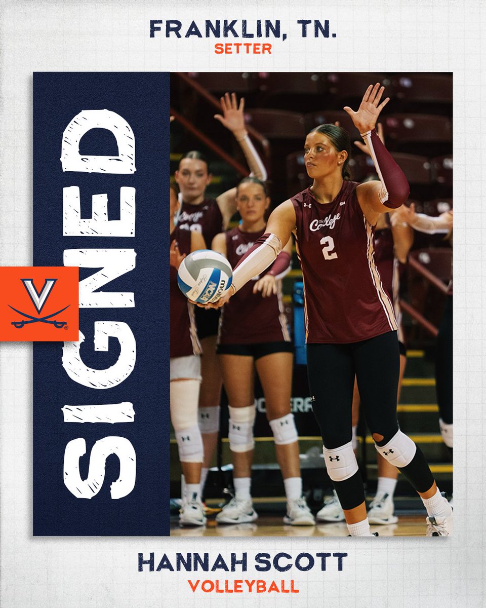 𝓢𝓲𝓰𝓷𝓮𝓭 ✍️

Welcome to the UVA family, Hannah!

#GoHoos