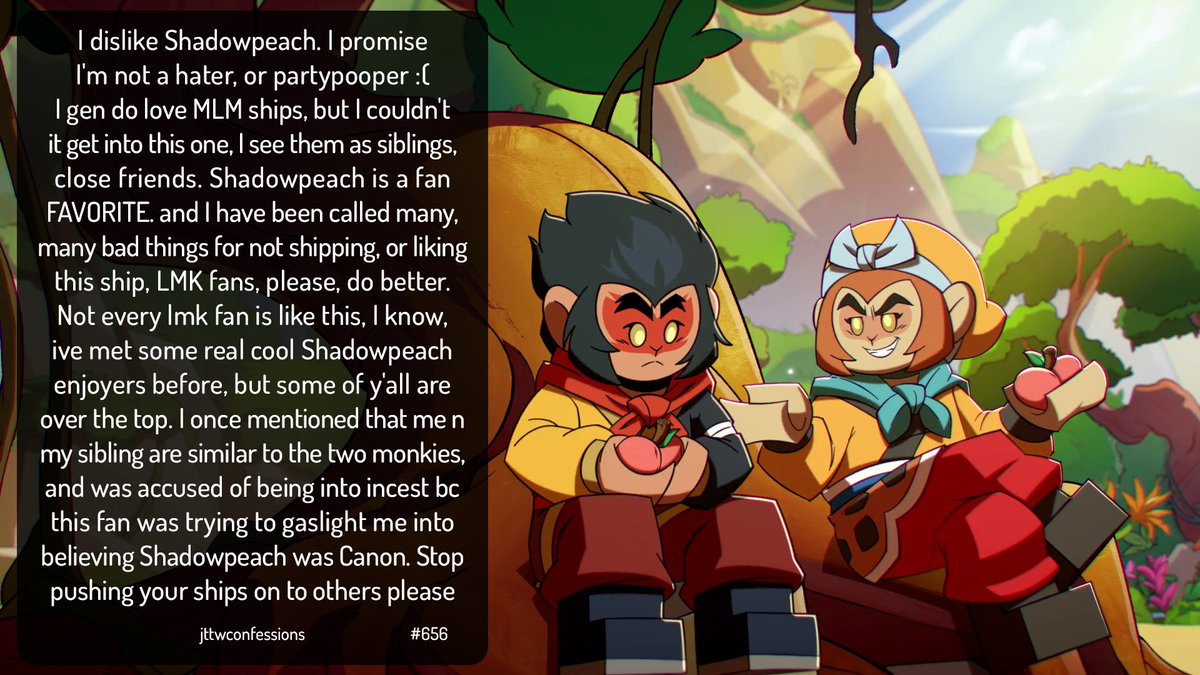 #LEGOMonkieKid #shadowpeach #lmktwt #jttwconfessions #656