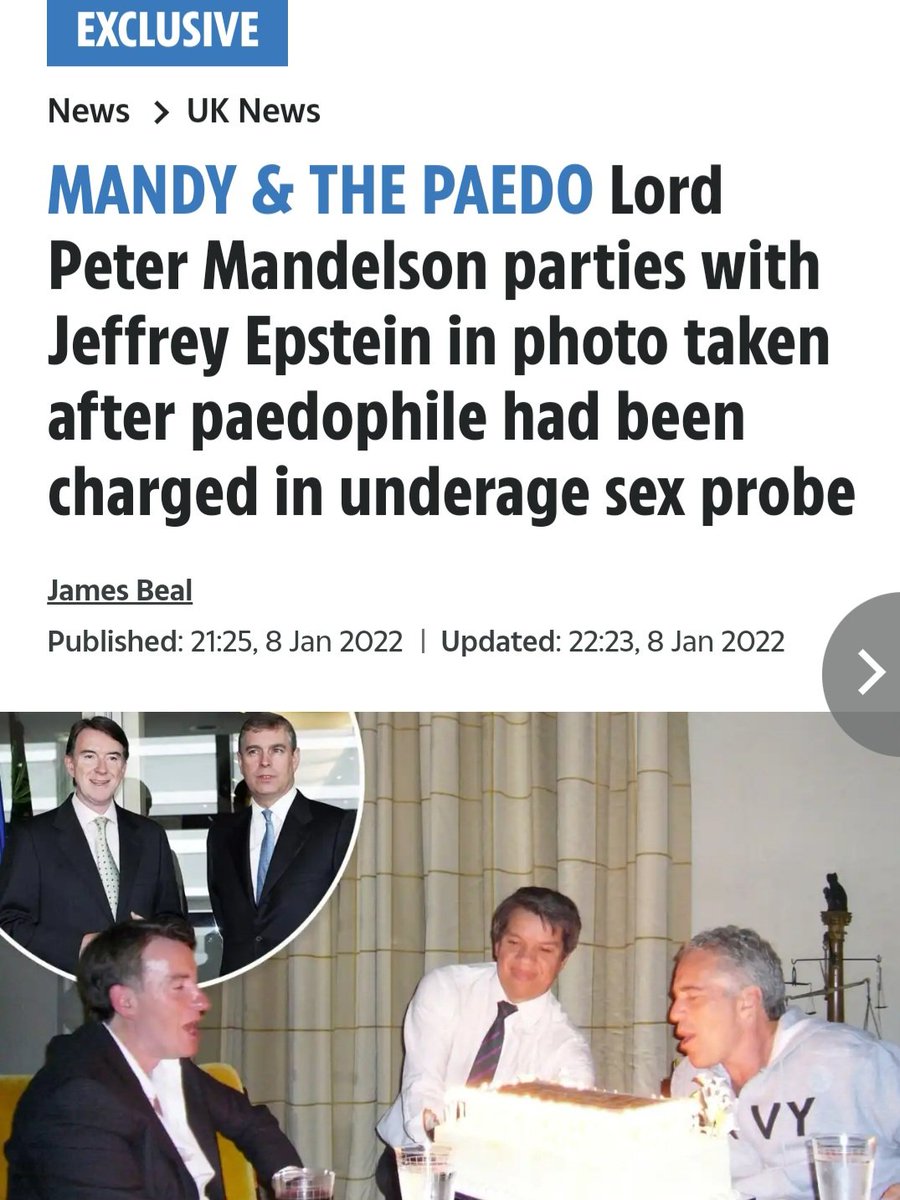 TRobinsonNewEra's tweet photo. ADMIN POST. 

So Keir Starmer is set to name Peter Mandelson as the UK ambassador to the US. 

Popcorn ready when Trump opens the Epstein files. https://t.co/eQX3meb2n6