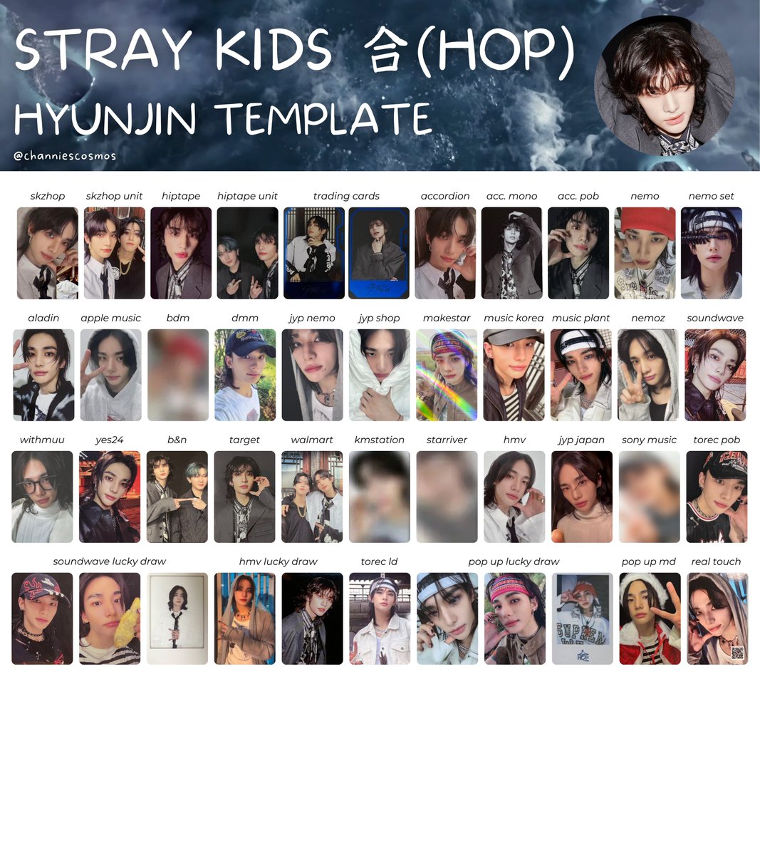 update- jyp japan] stray kids 合 hop member bangchan, leeknow