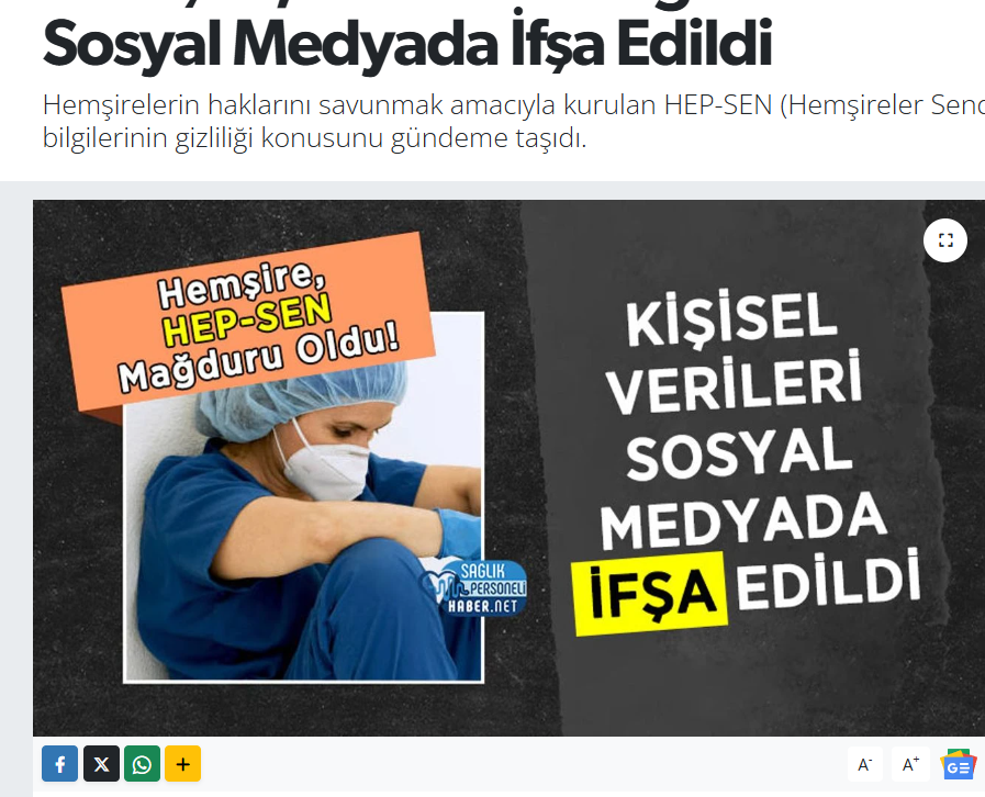 Türkiye'de Sağlık Sektörünü Sarsan Skandal! Genç Sağlık Sendikası ve Kirli Medya Ağı İfşa Oldu

Türkiye’de sağlık çalışanlarının haklarını savunmak amacıyla faaliyet göstermesi gereken sendikalar ve medya kuruluşları arasındaki kirli ilişkiler, kamuoyunda büyük tepki topluyor.