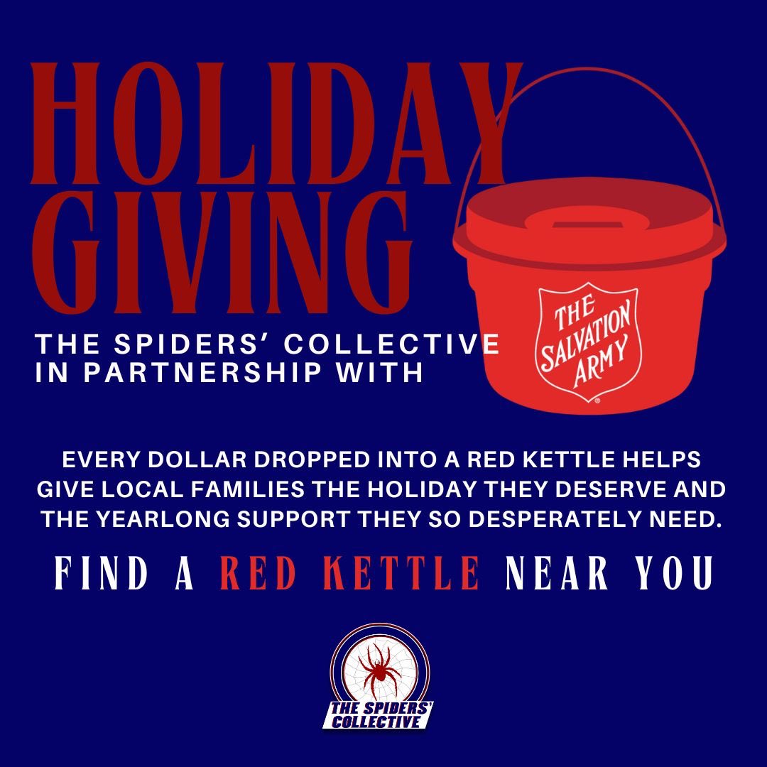 Please visit  salvationarmyusa.org and make a Red Kettle donation this holiday season.