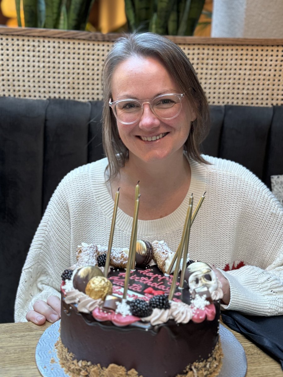 "Feeling so touched and grateful—my amazing students surprised me with a birthday cake at our lab lunch today. 🥹🎂 Moments like these remind me how lucky I am to work with such thoughtful and wonderful people. 💖 #BestTeam #ThankYou