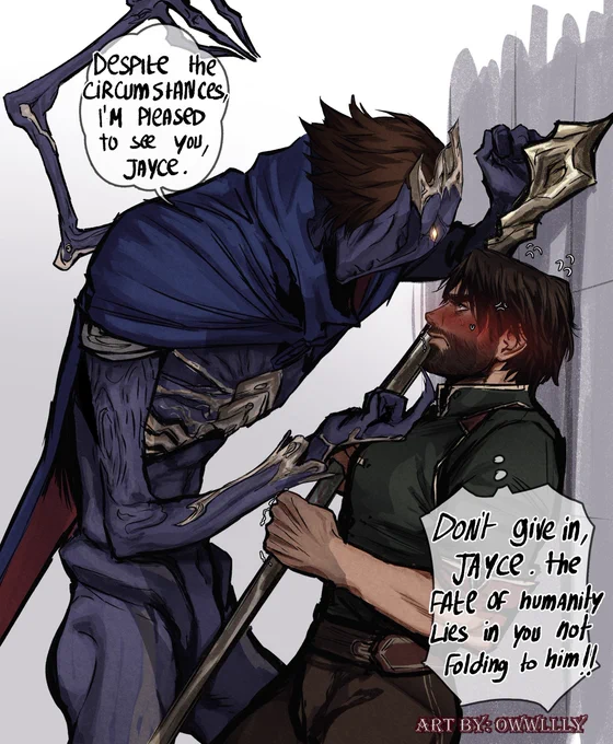 fighting demons #Arcane #jayvik 