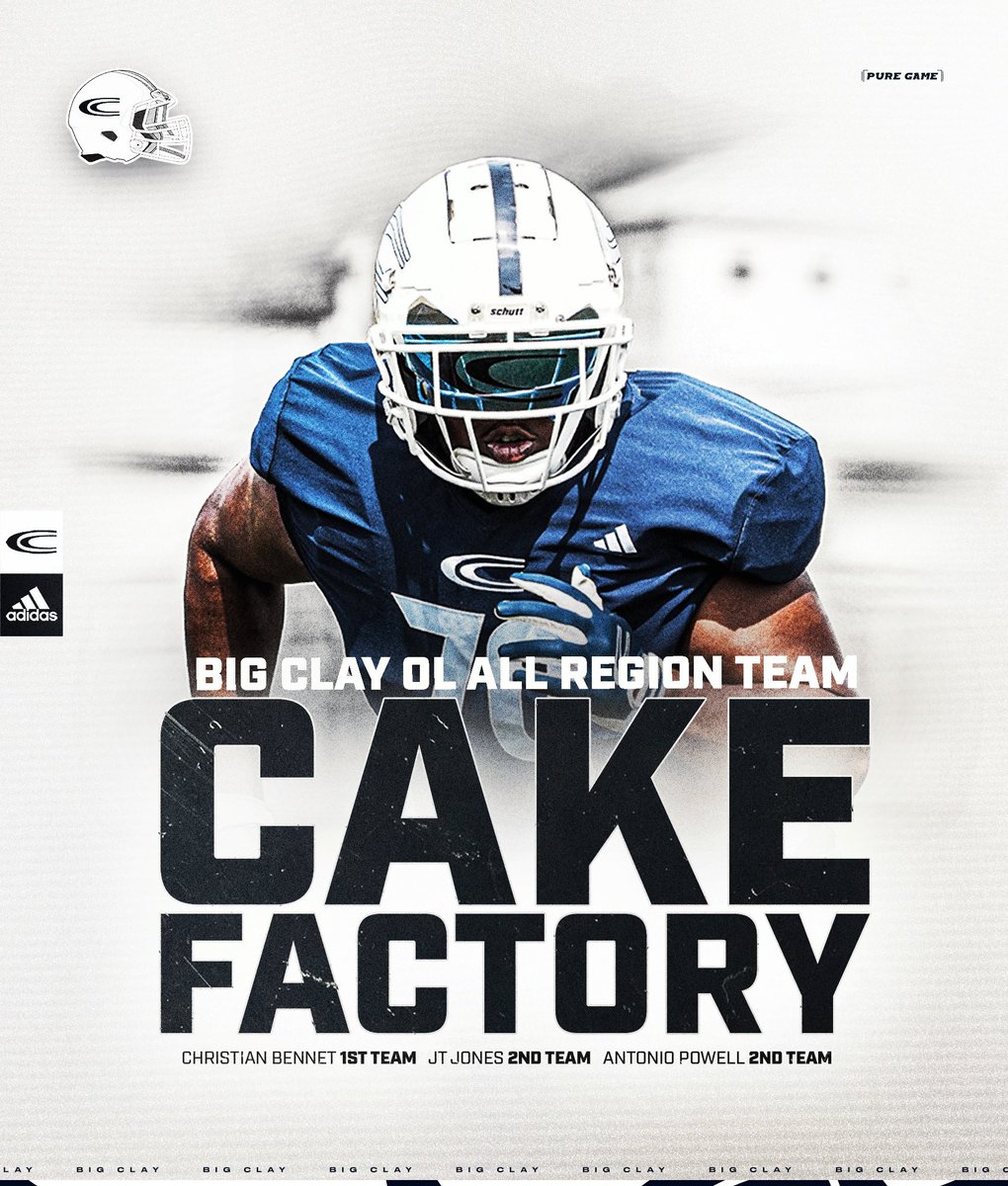 Clay-Chalkville Football Recruiting (@recruitbigclay) on Twitter photo “CAKE FACTORY” 🥞 🐖
‘25 OL ANTONIO POWELL
(<a href="/AntonioPowellll/">Antonio Powell</a>)
‘26 OL JT JONES
(<a href="/JaydenJones_52/">Jayden “JT” Jones</a>)
‘28 OL CHRISTIAN BENNETT
(<a href="/showclassed/">Christian Bennett</a>) “CAKE FACTORY” 🥞 🐖
‘25 OL ANTONIO POWELL
(<a href="/AntonioPowellll/">Antonio Powell</a>)
‘26 OL JT JONES
(<a href="/JaydenJones_52/">Jayden “JT” Jones</a>)
‘28 OL CHRISTIAN BENNETT
(<a href="/showclassed/">Christian Bennett</a>)