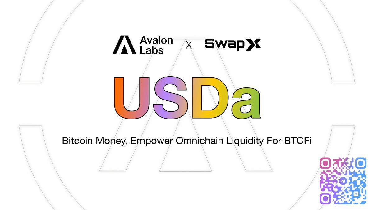 Say hello to $USDa: The Bitcoin Money on <a href="/SwapXfi/">SwapX</a>!

SwapX is a decentralized exchange powered by Algebra Integral V4, delivering concentrated liquidity and active liquidity management for advanced DeFi solutions.

> Swap it soon on <a href="/SwapXfi/">SwapX</a>, launchin' on <a href="/SonicLabs/">Sonic</a>

Cookin' the