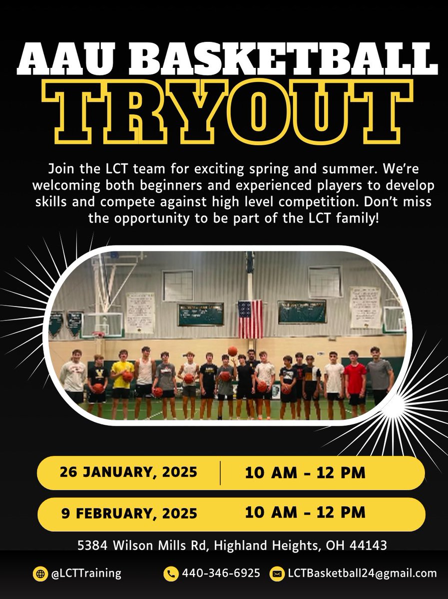 Looking for an AAU Program?

First year program @lcttraining_  has started a program for both middle school and highschool athletes. 

Reach out for further details!